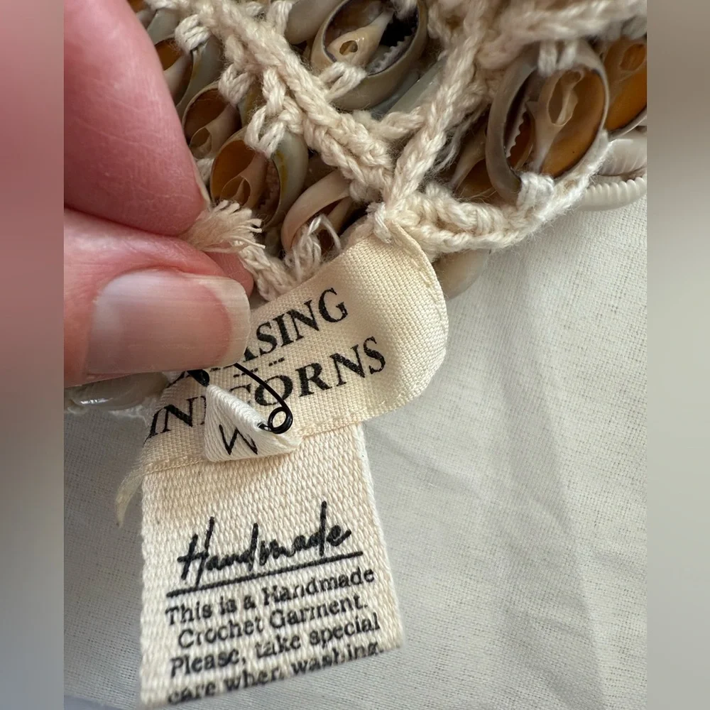 Cowrie Shell & Crochet Camisole - Picture 15 of 16
